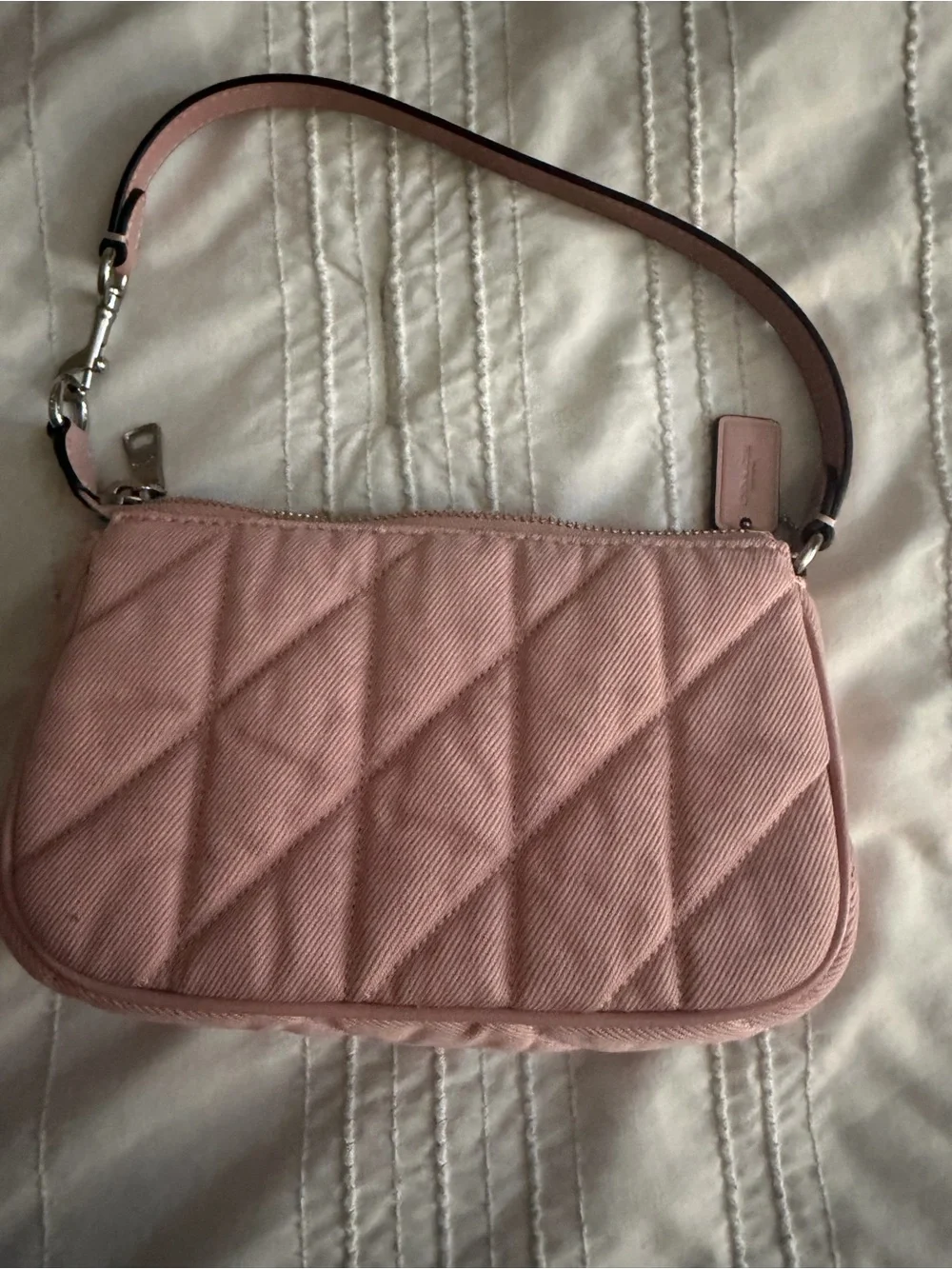 Coach Pink Quilted Nolita
